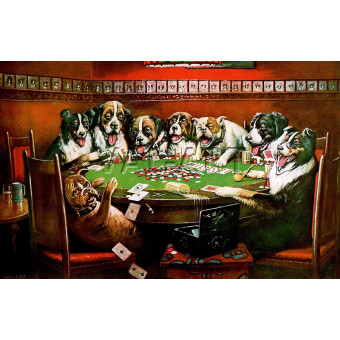 РЕПРОДУКЦИИ НА КАРТИНИ Покер съчувствие (1903)